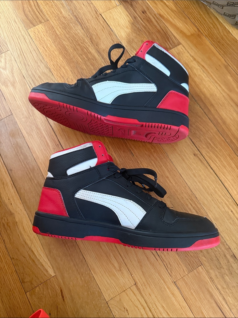 Puma Rebound LayUp SL ‘Black High Risk Red’